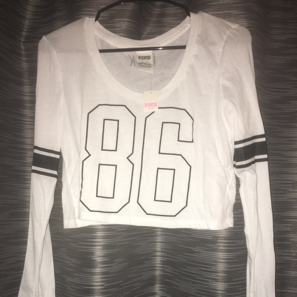 Long sleeve crop top Victoria secret PINK